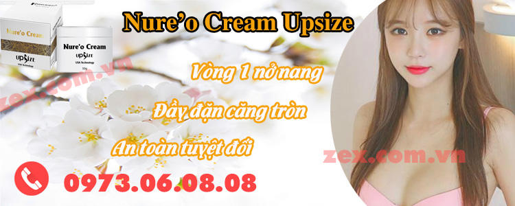 Kem nở ngực Nure'o Cream Upsize 2
