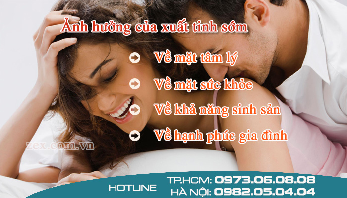 xuất tinh sớm có ảnh hưởng gì không 1