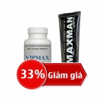 Giảm 33% khi mua combo Vipmax và Gel Maxman USA new 2018