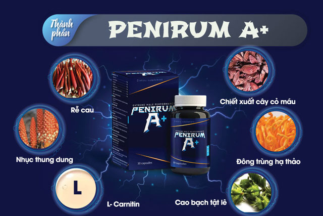 Thành phần trong Penirum A+