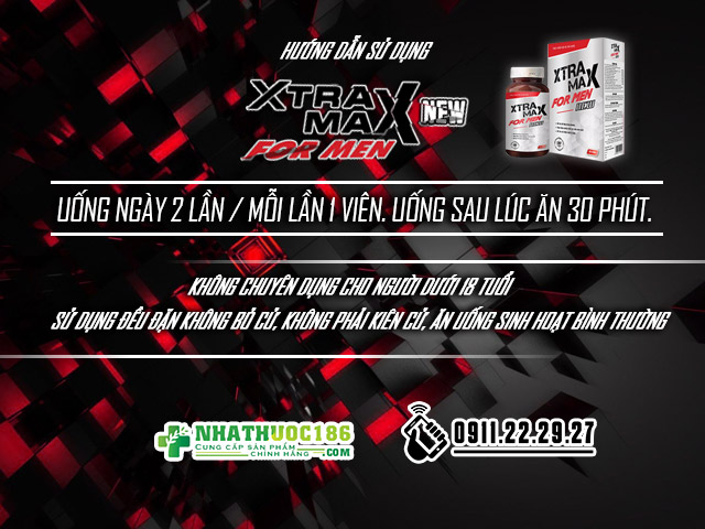 xtramax for men - chính hãng