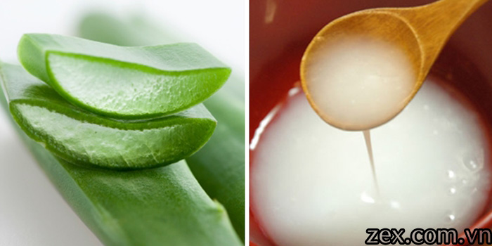 cách làm trắng da mặt bằng nha đam