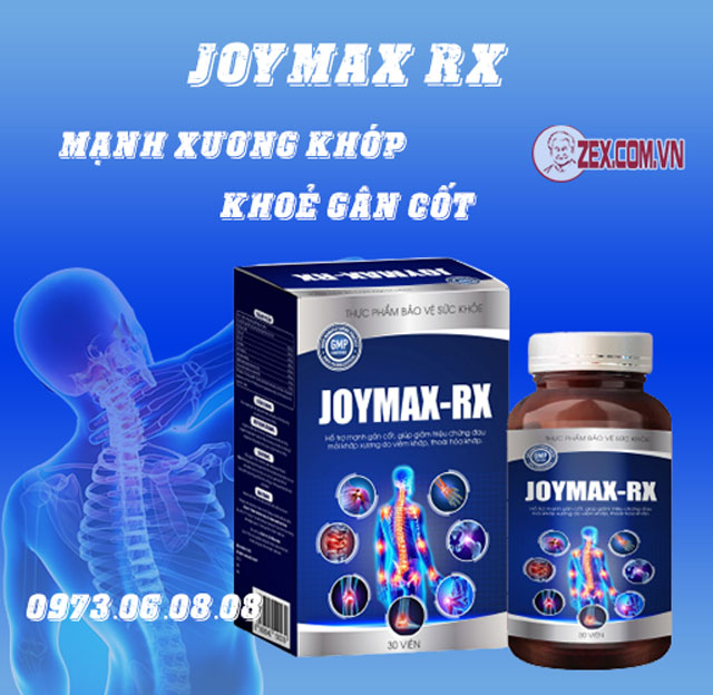 Joymax Rx giúp khoẻ xương khớp, mạnh gân cốt