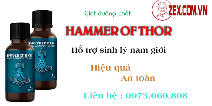 Giọt dưỡng chất Hammer of Thor