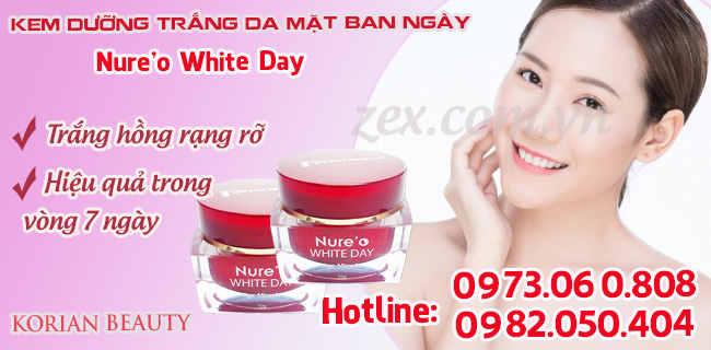 kem dưỡng trắng da mặt