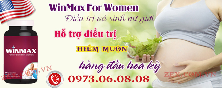 dau hieu vo sinh nu winmax for women