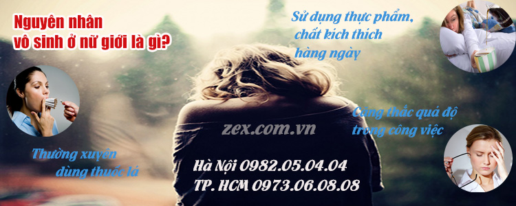 nguyên nhân vô sinh ở nữ giới