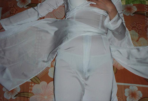 áo dài trắng siêu mỏng