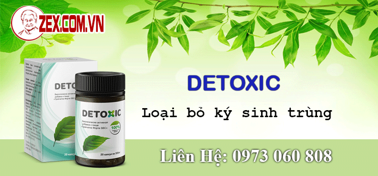 detoxic diệt ký sinh trùng