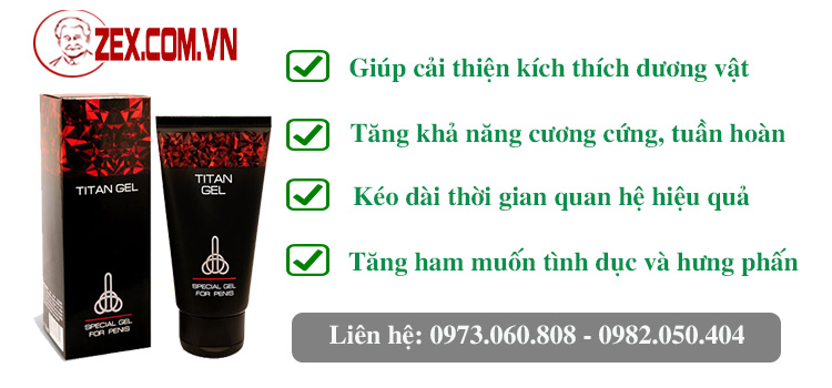 Công dụng của titan gel