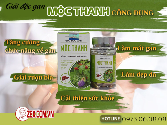 công dụng mộc thanh gan