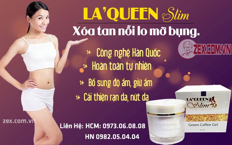 LA'QUEEN SLIM bí quyết giảm mỡ bụng