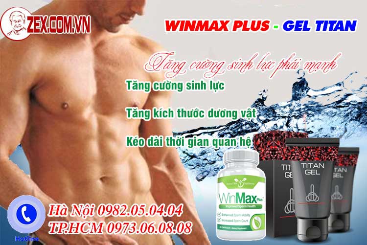 Combo winmax plus và gel titan nga mỹ 2