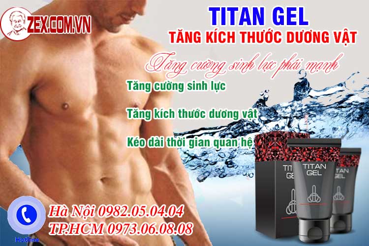 giới thiệu gel titan nga