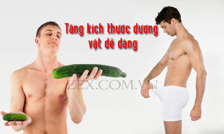 phương pháp tăng kích thước dương vật dễ dàng