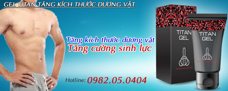 gel tiatan giúp tăng kích thước dương vật tại nhà
