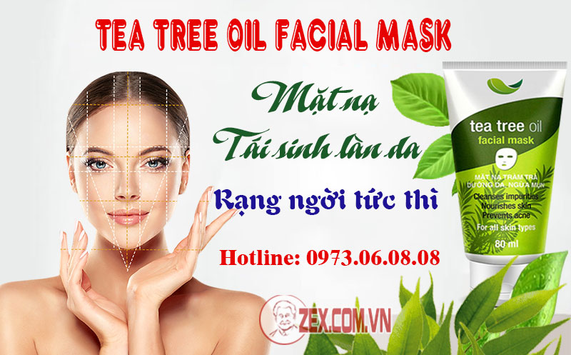 công dụng Tea Tree Oil Facial Mask