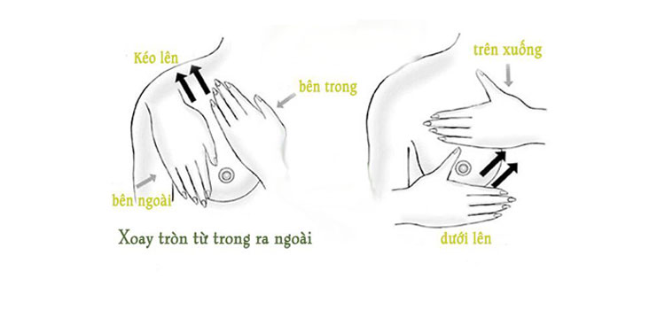 massage làm tăng kích thước vòng 1