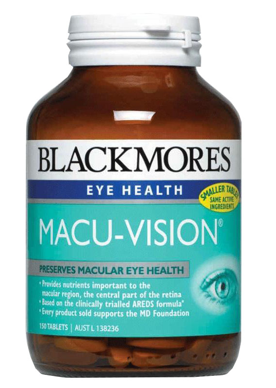 sản phẩm thuốc bổ mắt blackmore macu - vision
