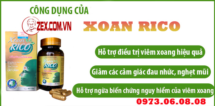 công dụng xoan rico
